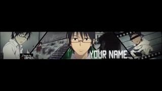 BOKU DAKE GA INAI MACHI - Anime Banner Template #32 هدرگرافیک