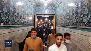 حرم امام رضا (ع) در آستانه عید غدیر