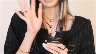 پشت صحنه فیلمبرداری W Korea با لیسا