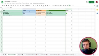 How to use Google Sheets for Getting Things Done (GTD) in 2021