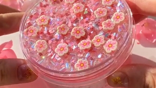 اسلایم صورتی کیوت