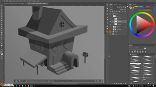 آموزش رایگان نقاشی دیجیتال - خونه 3 - آرت تول 9 از 17