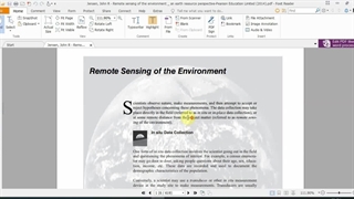 معرفی سنجش از دور remote sensing