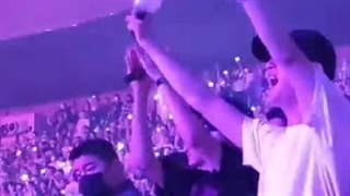 ویدئو منتشر شده از جین و جیهوپ در کنسرت شوگا ^_♡