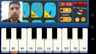 آموزش اورگ ساده وآسان نوازندگی کیبورد یا اورگ با گوشی 3