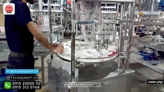 دستگاه پرکن ژل و مواد غلیظ ۲ نازله توان صنعت | ۰۹۱۵۲۰۰۰۰۵۰