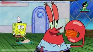 باب اسفنجی فیلم ترسناک همبرگر خرچنگی دوبله فارسی