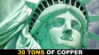 دلیل رنگ سبز مجسمه آزادی چیست؟