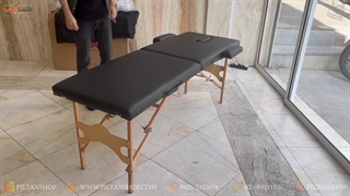 تخت ماساژ تاشو قابل حمل / انباکسینگ و راه اندازی تخت ماساژ - پیلتن شاپ