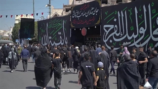 جاماندگان اربعین مشهد مقدس حرکت بسوی حرم حضرت ثامن الحجج(ع) 1402