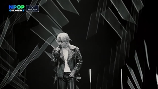 اجرای تهیونگ ( BTS) درNPOP ( آهنگ Blue)♡♡