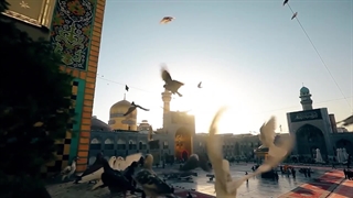 نماهنگ بچه بودم اومدم حرم روی شونه های پدرم