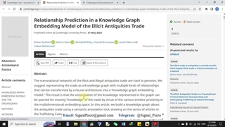 دانلود مقاله به روز و تحویل فوری از انتشارات کمبریج Cambridge Press