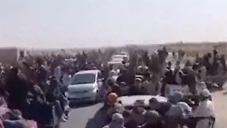 تصاویر منتسب به هجوم اتباع افغانستانی برای ورود به ایران