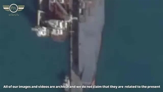 منابع غربی تصاویری از ناو پهپاد بر غولپیکر ایرانی در خلیج فارس منتشر کردند