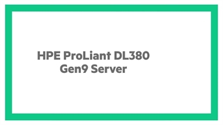 سرور HPE ProLiant DL380 G9 - هلید سرور