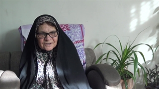 مریم نایب مادر شهید محمد نجاری