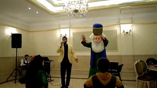 عروسک تنپوش عمونوروز در جشن یلدا