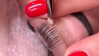 آموزش لیفت و لمینت مژه از بهترین آموزشگاه آرایشگری بانو نهال 09122937202