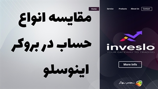 بررسی بروکر اینوسلو (Inveslo) | مقایسه حساب های بروکر اینوسلو