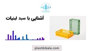 خرید سبد لبنیات | پلاستیکی کالا