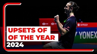 غمناک ترین لحظات بدمینتون در سال 2024 - Unforgettable Upsets of 2024