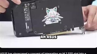 RTX 4060 Ti کانسپت: کارت گرافیکی که SSD هم داره!