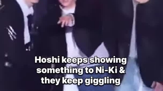 انهایپن و سونتین امروز هوشی و نیکی .... و ورنون و اعضا