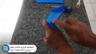 آموزش ساخت دیوار آجری سه بعدی با گچ