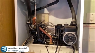 دوره آموزش رسوب‌ گیری مبدل حرارتی پکیج دیواری  به صورت تصویری