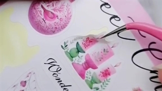ژورنال کریسمس صورتی