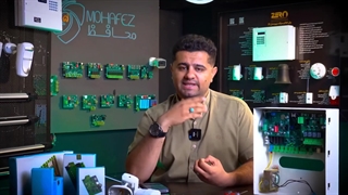 آموزش نحوه سری بستن سنسور دزدگیر محافظ