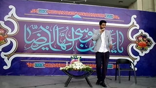 اجرای آهنگ حامد زمانی در جشن مذهبی
