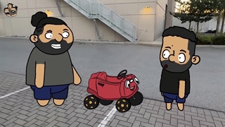 انیمیشن کومان  گرون بهتره یا ارزون وسیله نقلیه ایمان!!? (کارتون پلیز)