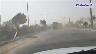 گرد و خاک سوغات معادن و کارخانجات کنسانتره و گندله در خواف - آلودگی هوای خواف