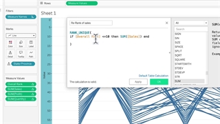 آموزش پیشرفته Tableauجلسه ۷: Re Rank Metrics Based on the Overall Rank
