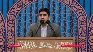 قرائت استاد محمد خاکپور محضر رهبر معظم انقلاب - میلاد امام حسین(ع) ۱۴۰۳/۱۱/۱۴