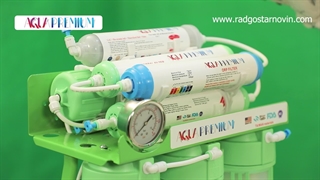 بهترین دستگاه تصفیه آب خانگی آکوا پرمیوم مدل A9OABU12-GR-TP