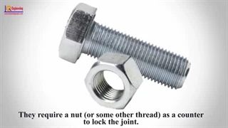 Screw vs Bolt - Difference Between Bolt and Screw - Bolt and Screw