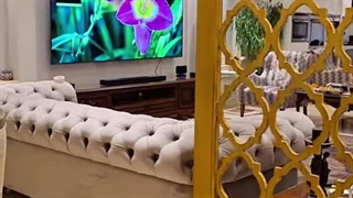 "تحویل تلویزیون ٩٨ اینچ سامسونگ Q80C (مستقیم از بانه به فرمانیه تهران