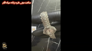 خرید ساعت مچی نقره زنانه سیاه قلم