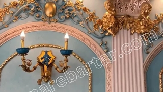 اجرای انواع قاب بندی دیوار - هنربرتر 09123216508