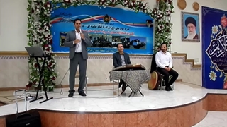 اجرای حیرت انگیز در وصف امام رضا در جشن ارگانی