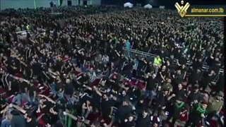 روضه شهید سید حسن نصرالله برای امام حسین علیهم السلام