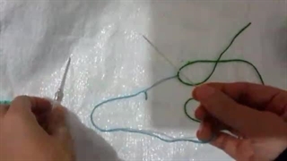 آموزش سوزن شبه قالی سرنگی