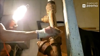 رفع نشتی لوله فاضلاب با مواد نانو