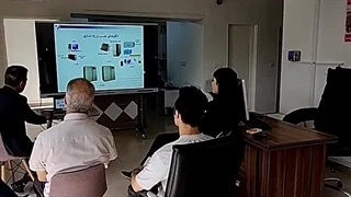 کلاس آموزشی برق اضطراری ups و برق خورشیدی