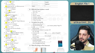 آموزش کامل و رایگان (ویرایش چهارم) AEF 1_unit Revise 1-2