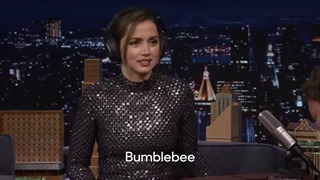 Whisper Challenge with Ana de Armas | The Tonight Show Starring Jimmy Fallon
