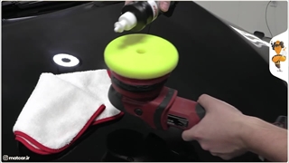 پد پولیش نرم زرد 143 سوناکس Sonax Dual Action Finish Pad 143mm